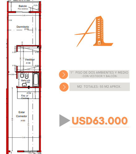 Departamentos De 2 Ambientes Y Medio En Pozo En San Justo