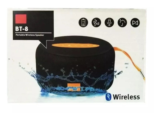 Corneta Portatil Jbl Bt8 Bluetooth Aux Pendrive Portatil