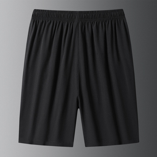 Pantalones Cortos Deportivos Seda Hielosecado Rápido Hombres