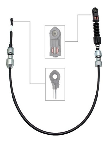 Chicote Caja Velocidades Std Nissan Tiida 1.8 2009 2010 2011