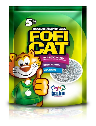 Arena Sanitaria Foficat  Por 10 Kilos 