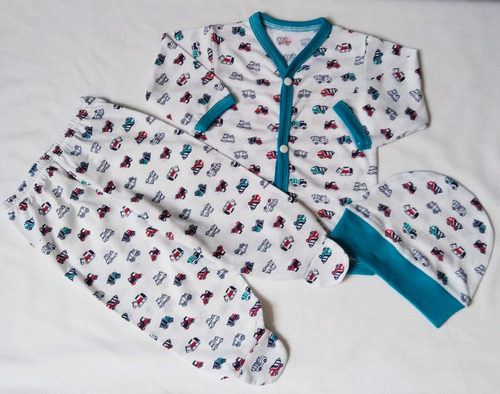 Pijamas Para Bebe  Tallas 0/3 Y 3/6 Meses.