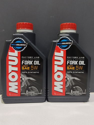 Aceite Motul Fork Oil Factory Line Light 5w