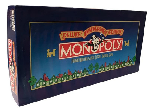 Parker Brothers Monopoly Deluxe Edición De Aniversario