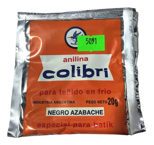 Anilina Colibri - Teñido En Frio