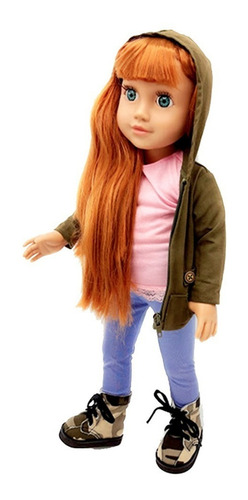 Imagen 6 de 8 de Witty Girls Mila Muñeca 45cm /18 PuLG Original American Pre