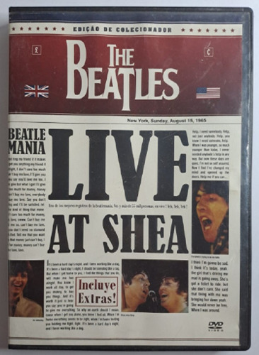 The Beatles Live At Shea Dvd Original Año 2011 (Reacondicionado)