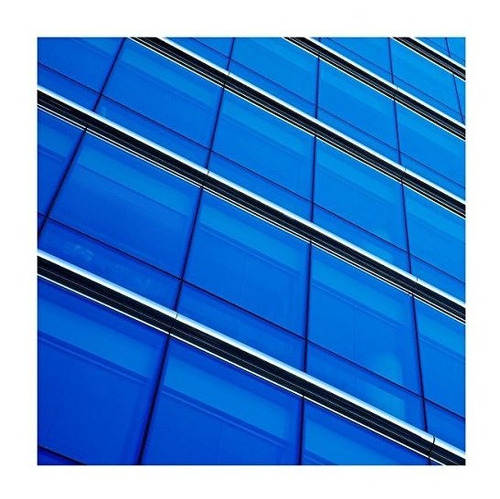 Bdf Cabl Ventana Película Color Transparente Azul (36pLG X 7