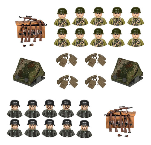 Colville Ww2 - Juego Militar De 68 Piezas De La Guerra 2 De