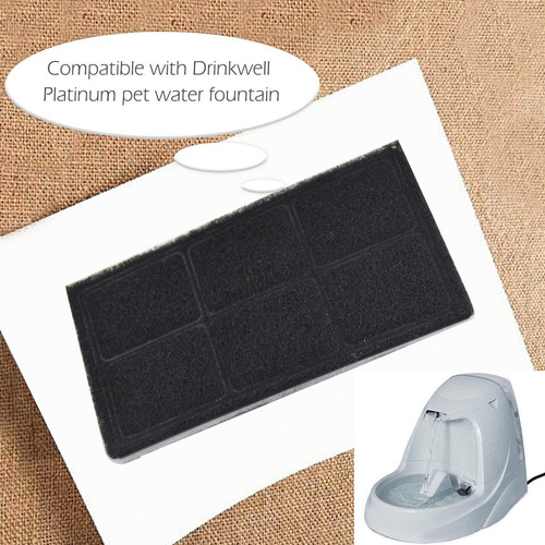 A For Drinkwell Platinum Cat - Filtros For Fuente De Agua (1