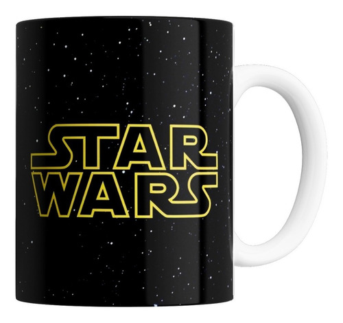 Taza De Ceramica Star Wars Logo