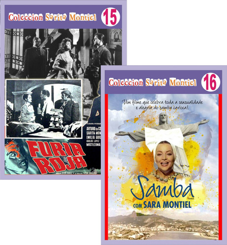 Coleção Sara Montiel Sarita Lotes 1-2 - Em Espanhol 20 Dvds