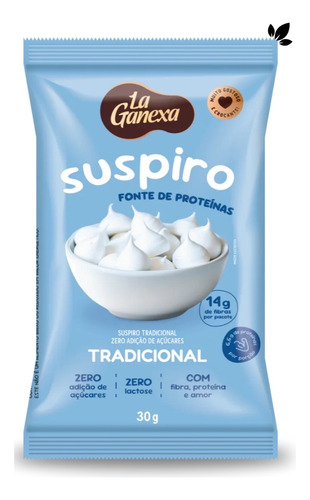 Suspiro Proteico La Ganexa Biscoito Zero AcĂșcar Sabores