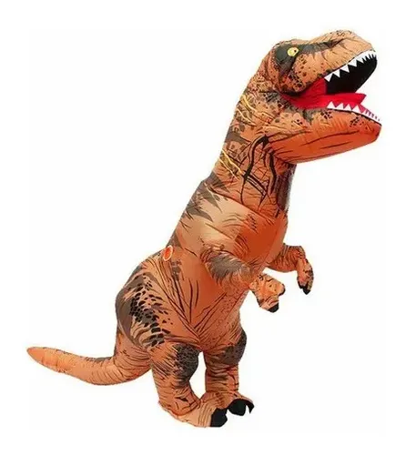 Disfraz Inflable Dinosaurio T-rex Jurásico Adulto Unitalla