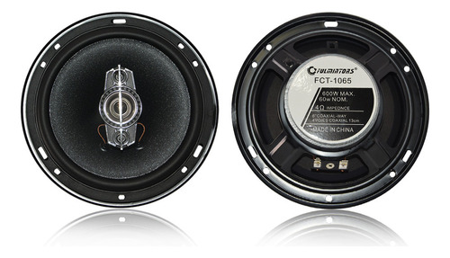 Subwoofer De 6 Pulgadas, Max Audio Power Auto 12, 2 Unidades