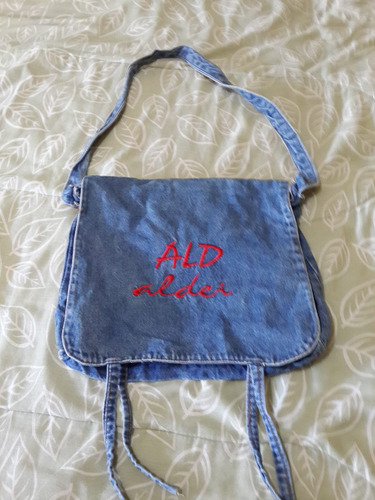 Cartera Morral De Jeans Bolso