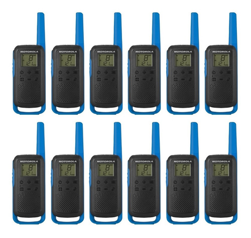 Imagen 1 de 7 de 12x Walkie Talkie Handy Motorola T270tp Trio Ivox/vox 40km