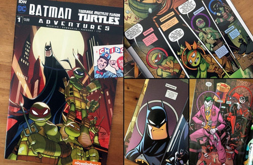 Comic - Batman / Teenage Mutant Ninja Turtles #1 Tmnt