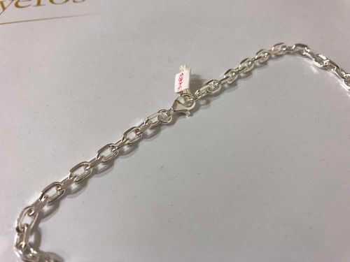 Imagen 4 de 6 de Cadena Y Medalla Virgen Milagrosa Grande, Plata 925. Tuset.