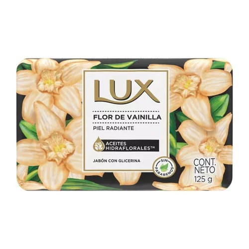 Jabón En Barra Lux Flor De Vainilla 125 G