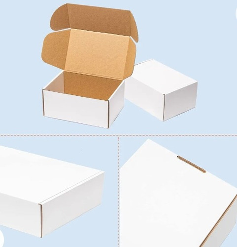 Cajas De Envío Blancas De 6 X 4 X 3 Pulgadas, Paquete De 25 