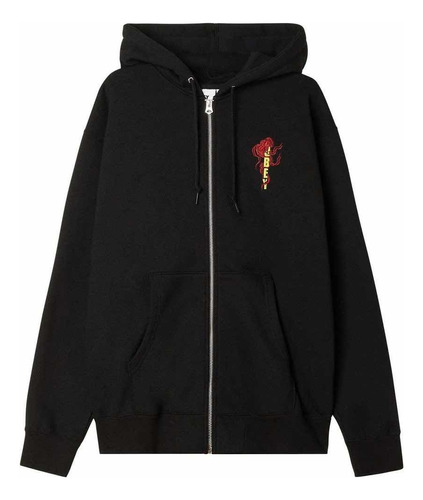 Poleron De Cierre Obey, Modelo Obey Dragon Zip Hood