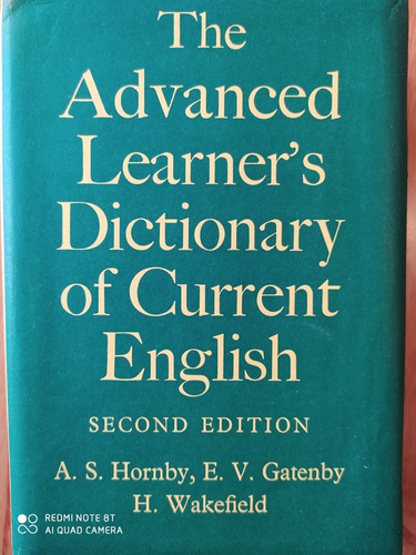 Advanced Learner's Dictionary Current English / Oxford