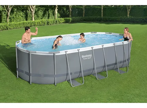 Piscina Bestway Ovalada Filtro + Accesorios 5.49x2.74x1.22m
