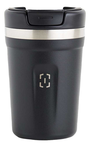 Copo Térmico Essential Com Tampa Invictus 350mL - Preto