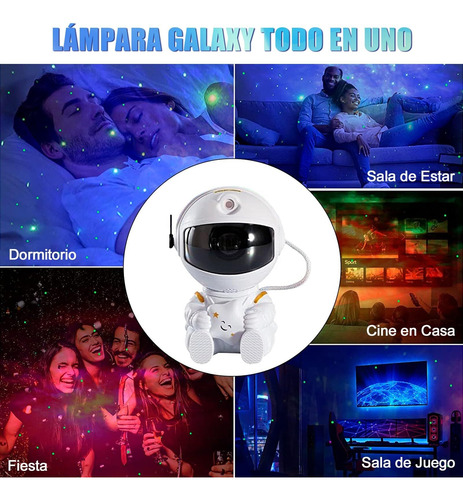 Astronauta Proyector De Estrellas, Proyector De Galaxias