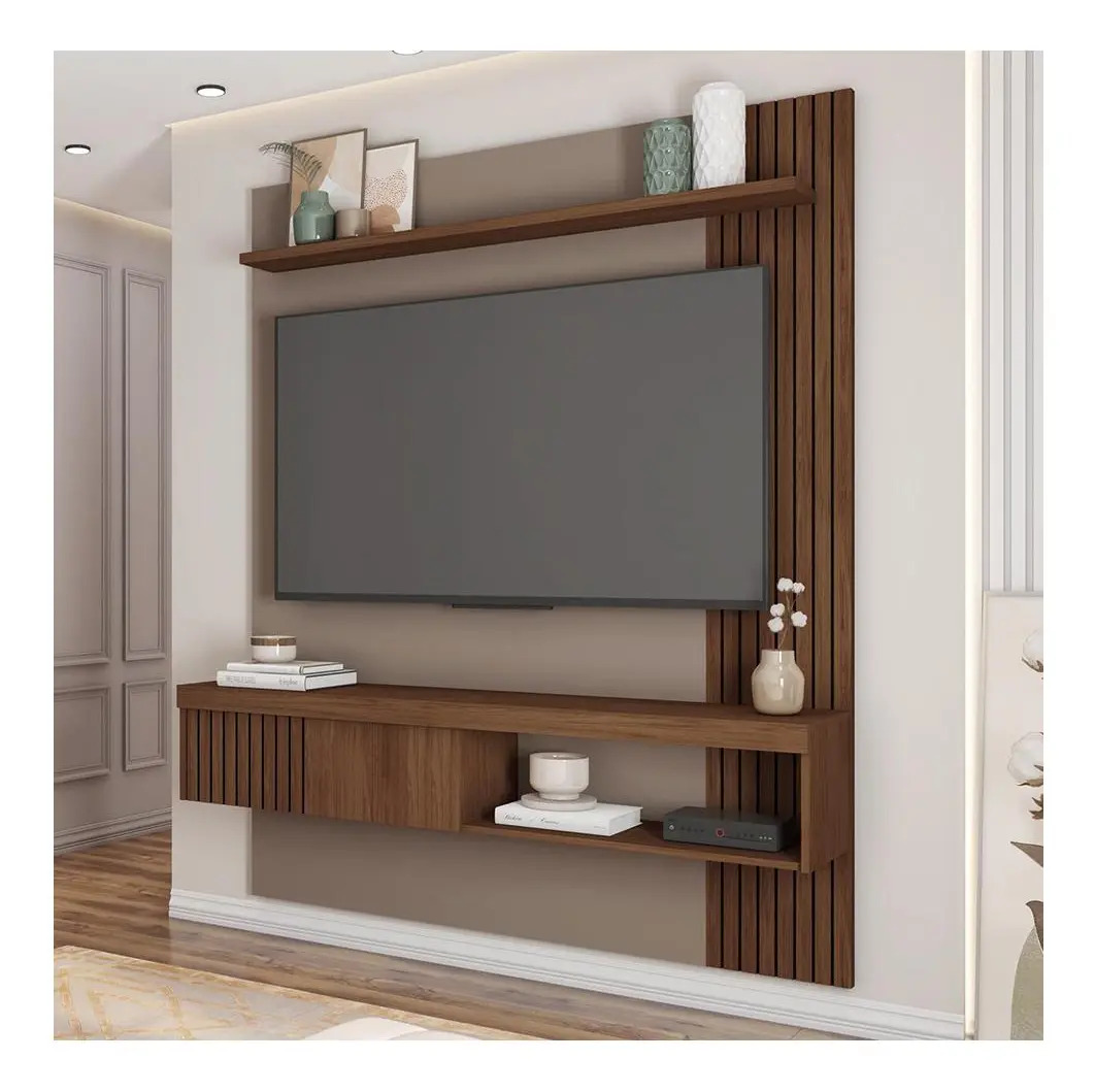 Painel Para Tv Até 55 Polegadas Jade 1 Porta Ripado