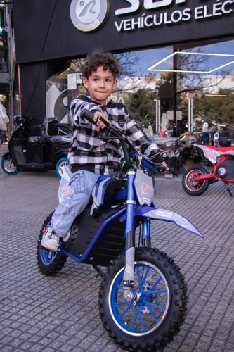 Mini Moto Electrica Sunra Tipo Enduro Para Niños 25 Km / E