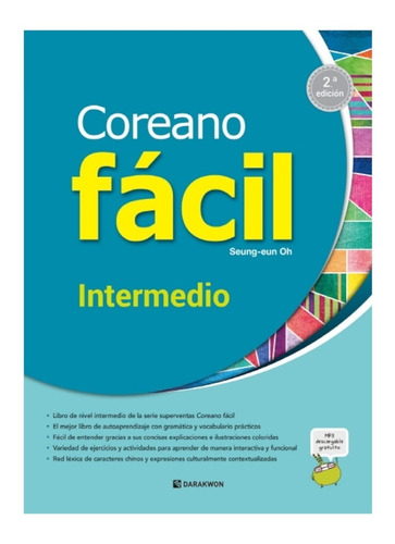 Libro Coreano Fácil Intermedio