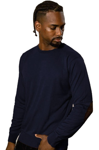 Imagen 4 de 6 de Sweater Hombre Pullover Abrigo Con Pitucones Escote O Y V