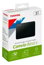 Comprar Disco Duro Externo Toshiba Canvio Basics 2tb Usb 3.0 (negro)
