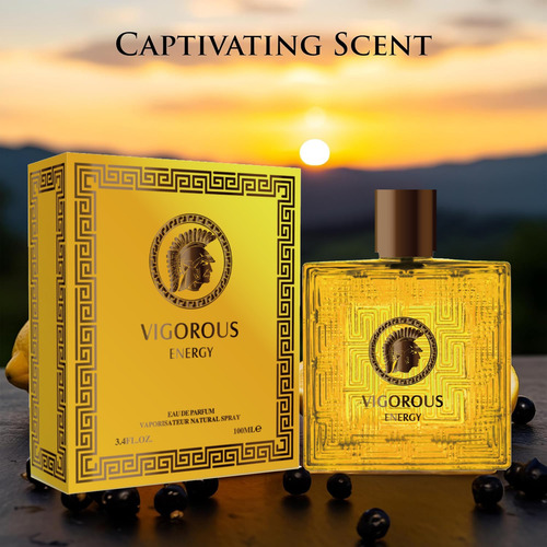 100ml Eros Vigorous Energy Eau De Toilette Para Hombre