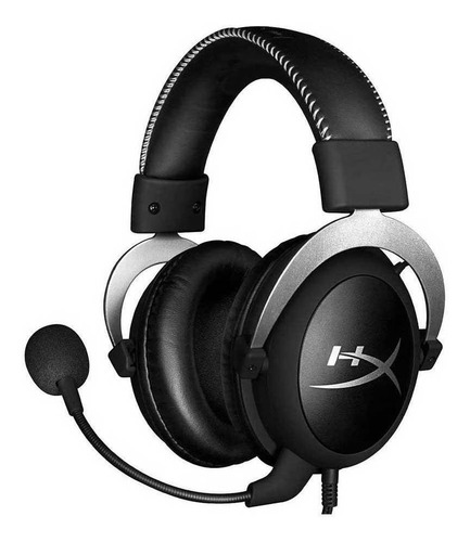 Auriculares gamer HyperX Cloud Pro HX-HSCL plateado y negro