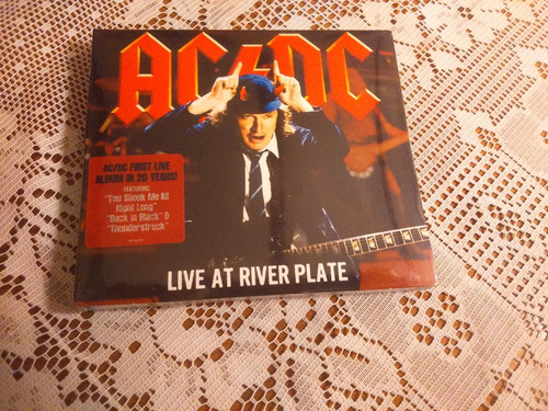 Ac/ Dc Live At River Plate. Cd Doble Nuevo Y Sellado