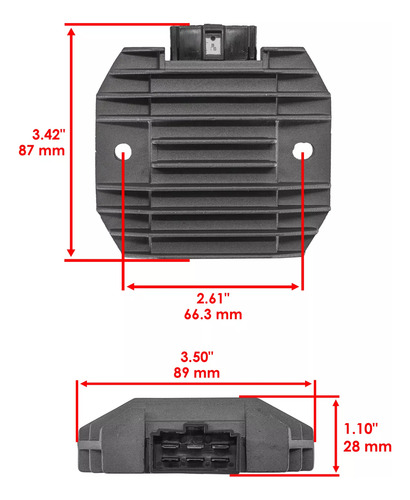 Regulador P/ Kawasaki Klf300c Klf 300 Bayou 300 4x4 1989-02