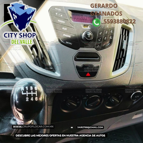 Ford Transit 2.2 Van Corta Techo Bajo Aa Custom Mt