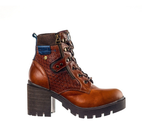 Bota Casual Para Mujer San Polos Ref Ek-521 Miel