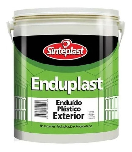 Enduid Plastico Exterior Sinteplast  4 Kgs