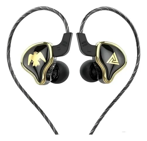 Fone De Ouvido Gamer Dj Musicos Retorno Palco Inear C/case Cor Pr...