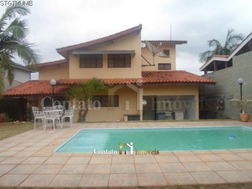 Imagem 1 de 15 de Linda Casa A Venda Em Condomínio Em Atibaia - Cc0097-1