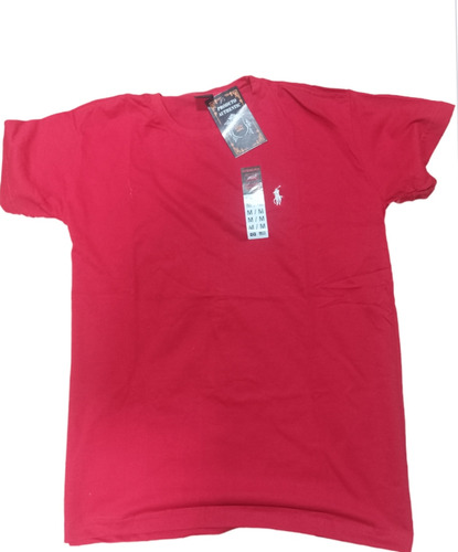 Camiseta Polo Hombre Rojo - Nuevo