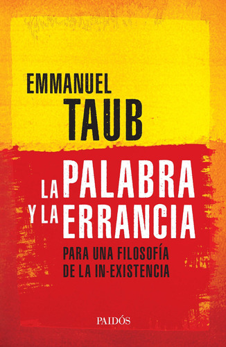 La Palabra Y La Errancia - Emmanuel Taub