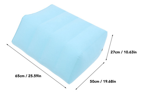 Almohada Inflable Para Piernas, Portátil, Con Patas Flocadas