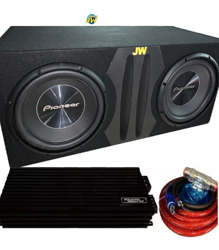 Combo Doble Pioneer 300 + Caja + Sound Magus Dk1200 New 311