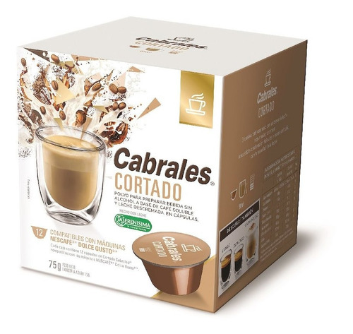 Imagen 3 de 7 de Pack X6 Cajas A Eleccion Cafe Capsulas Cabrales Dolce Gusto