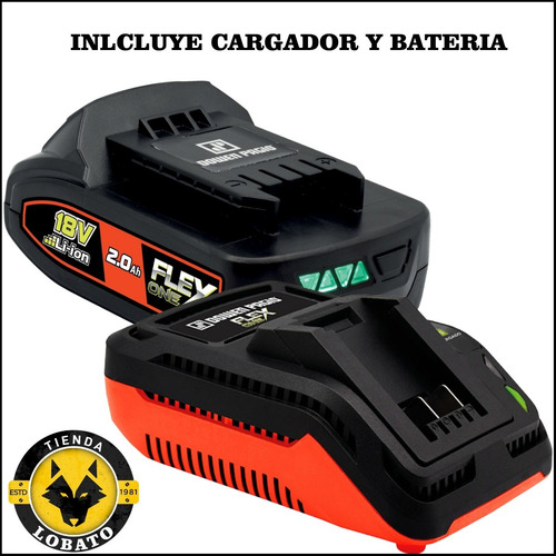 Imagen 2 de 10 de Sierra Sable Inalambrica Con Batería Recargable 18v Dowen